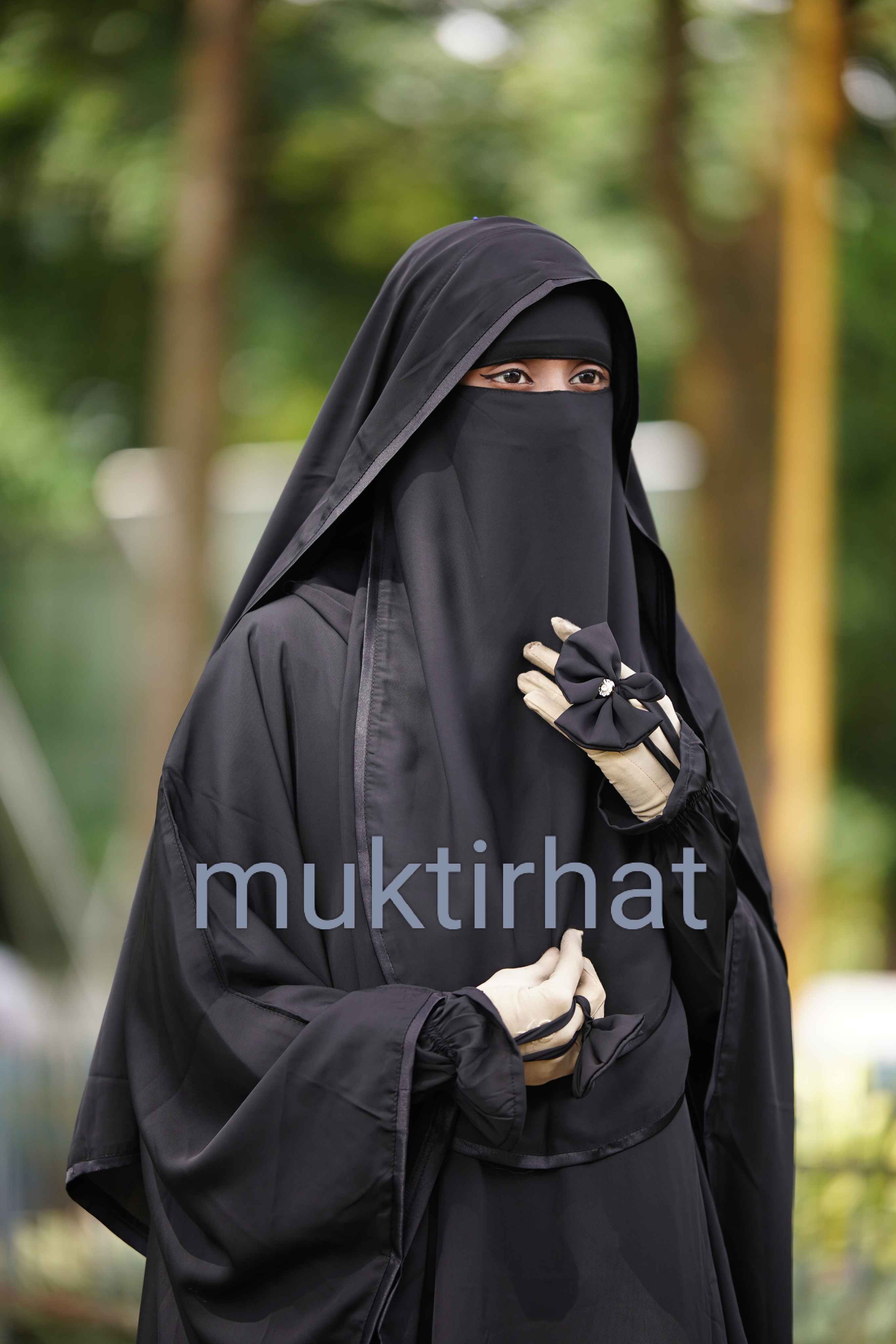 জাকিয়া সেট ফুল পর্দা বোরকা